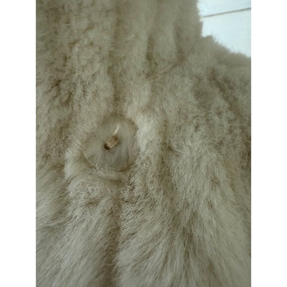 Vintage 70's Candice Originals Faux Fur Gray/White Coat - Picture 9 of 16